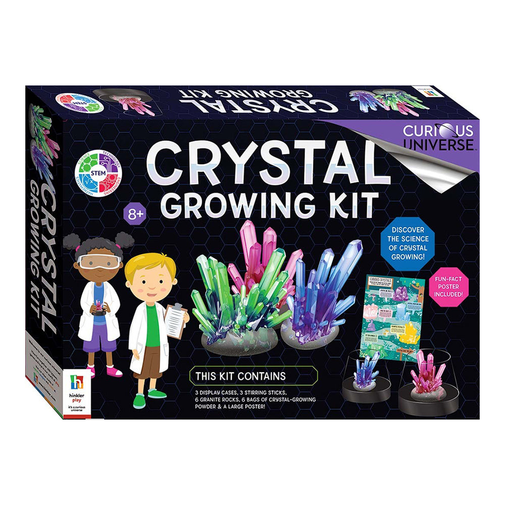 Elevate Curious Universe Crystal Growing Kit Kids Science Toy 8y+