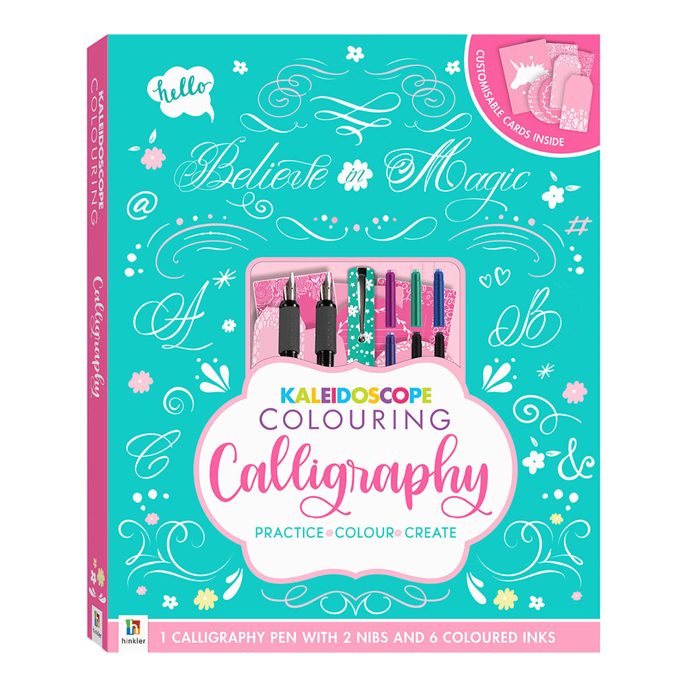 Kaleidoscope Calligraphy Artistic Writing Activity Kit 8y+