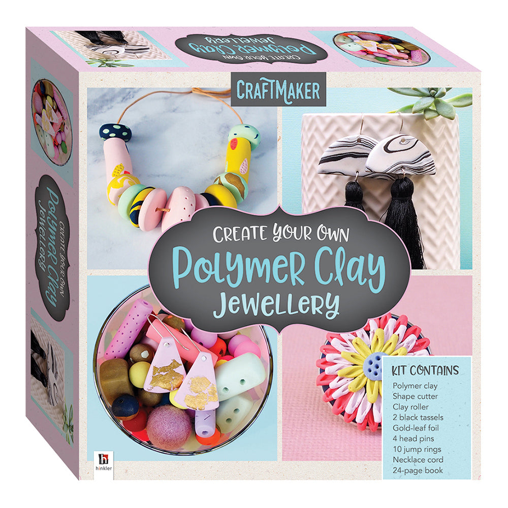 Craft Maker Create Your Own Polymer Clay Jewellery Kit