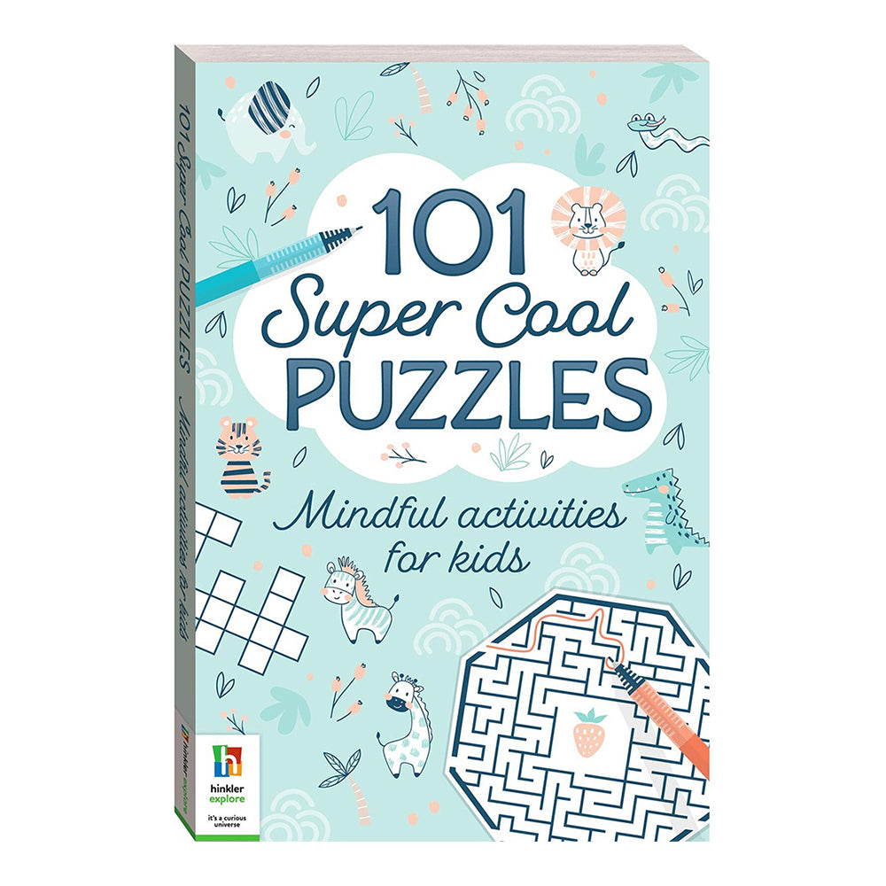 Wonderfull01 Super Cool Puzzles Childrens Puzzle Activity Book 6y+