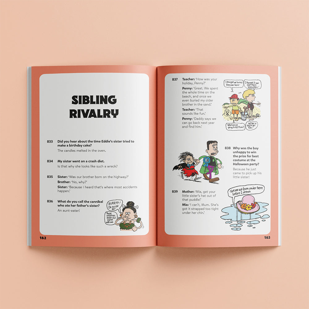 Wonderfull001 Cool Gross Jokes Soft Cover Joke Book 6y+