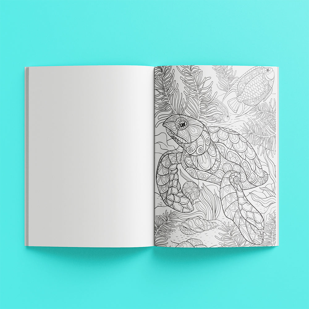 Kaleidoscope Colouring: Australian Animals Adult Colouring Book 12y+