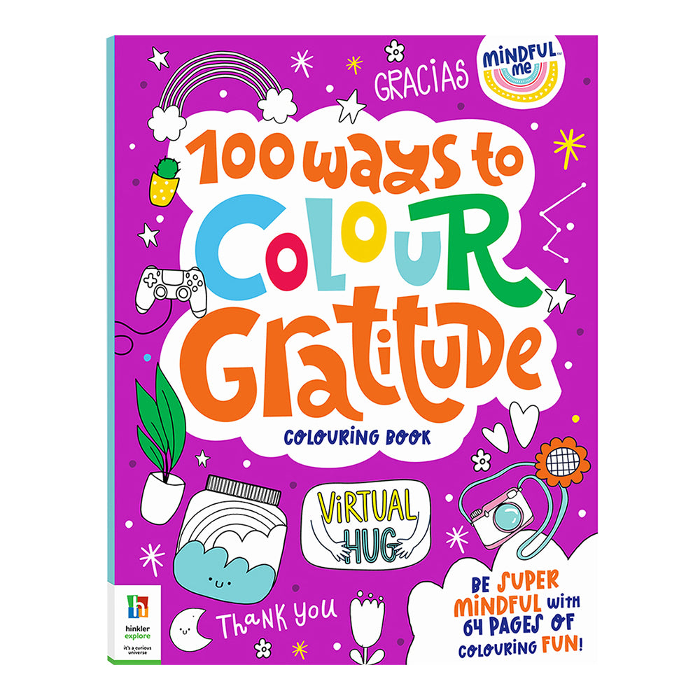Elevate Mindful Me00 Ways to Colour Gratitude Childrens Book 6y+