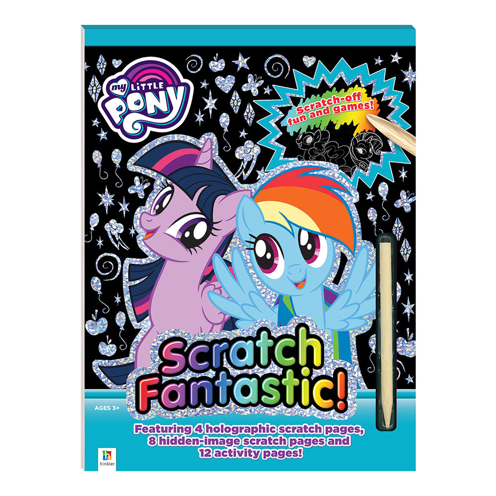 Kaleidoscope Scratch Fantastic: My Little Pony Activity Book 3y+