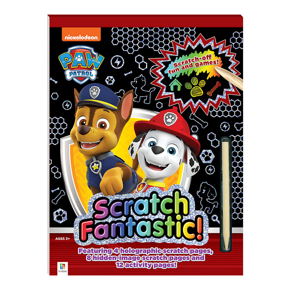 Kaleidoscope Scratch Fantastic: Paw Patrol Activity Book 3y+