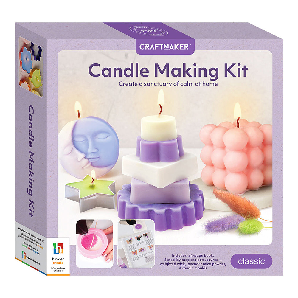 Craft Maker Candle Making Kit Classic Art/Craft Activity Set