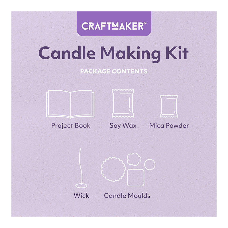 Craft Maker Candle Making Kit Classic Art/Craft Activity Set