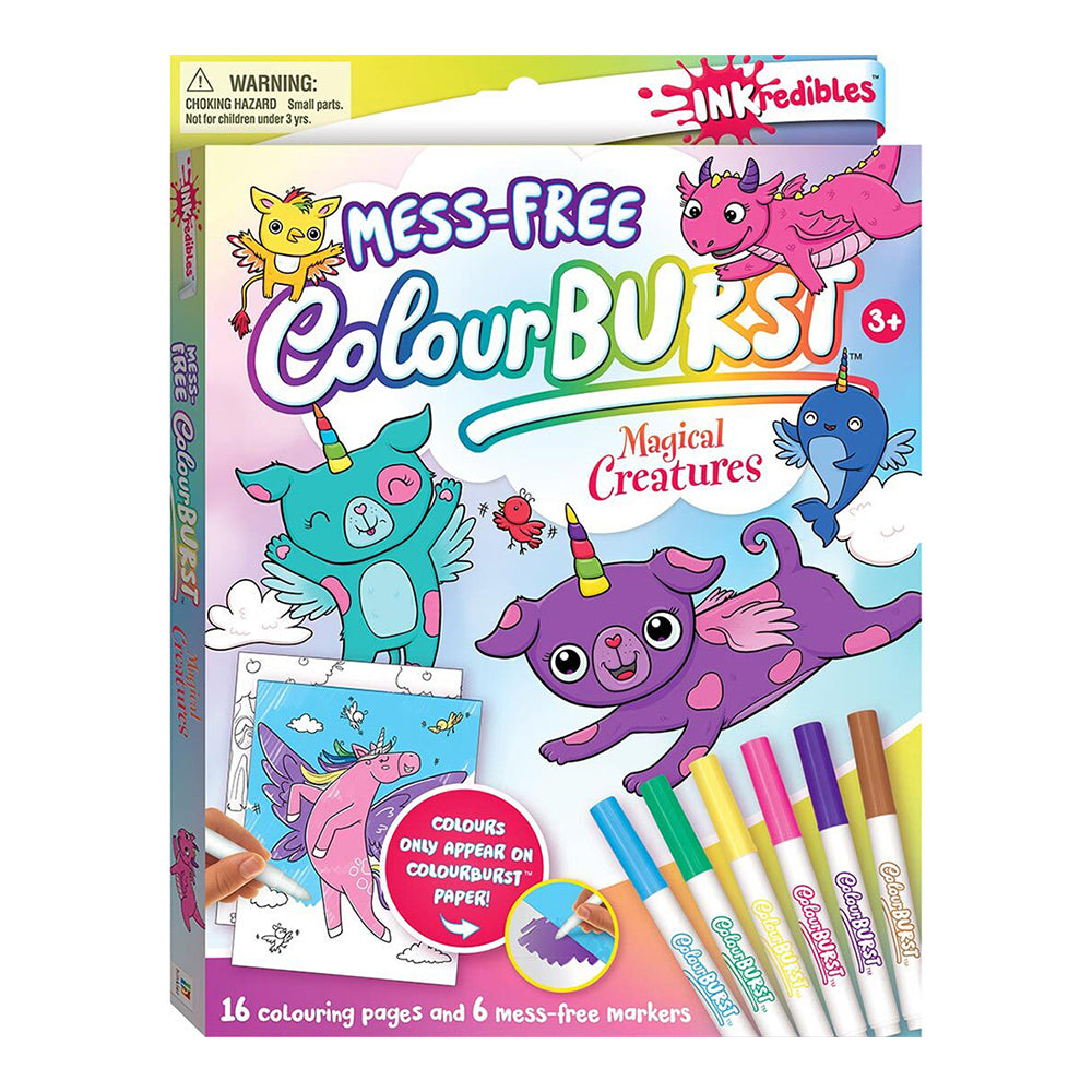 Inkredibles: Magical Creatures Colour Burst Activity Kit 3y+