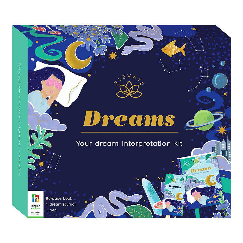 Elevate Dreams Mindful Wellness Book And Pen Dream Interpretation Kit