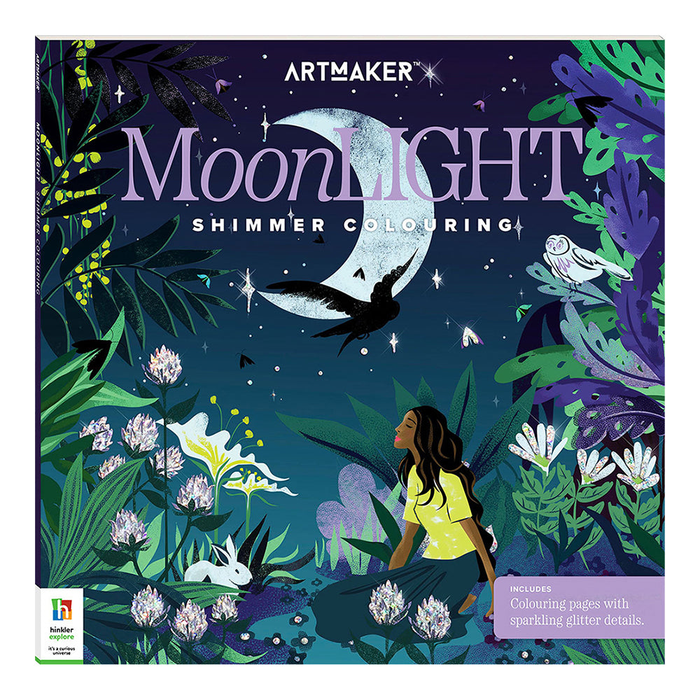 Art Maker Moonlight Shimmer Colouring Adult Activity Book