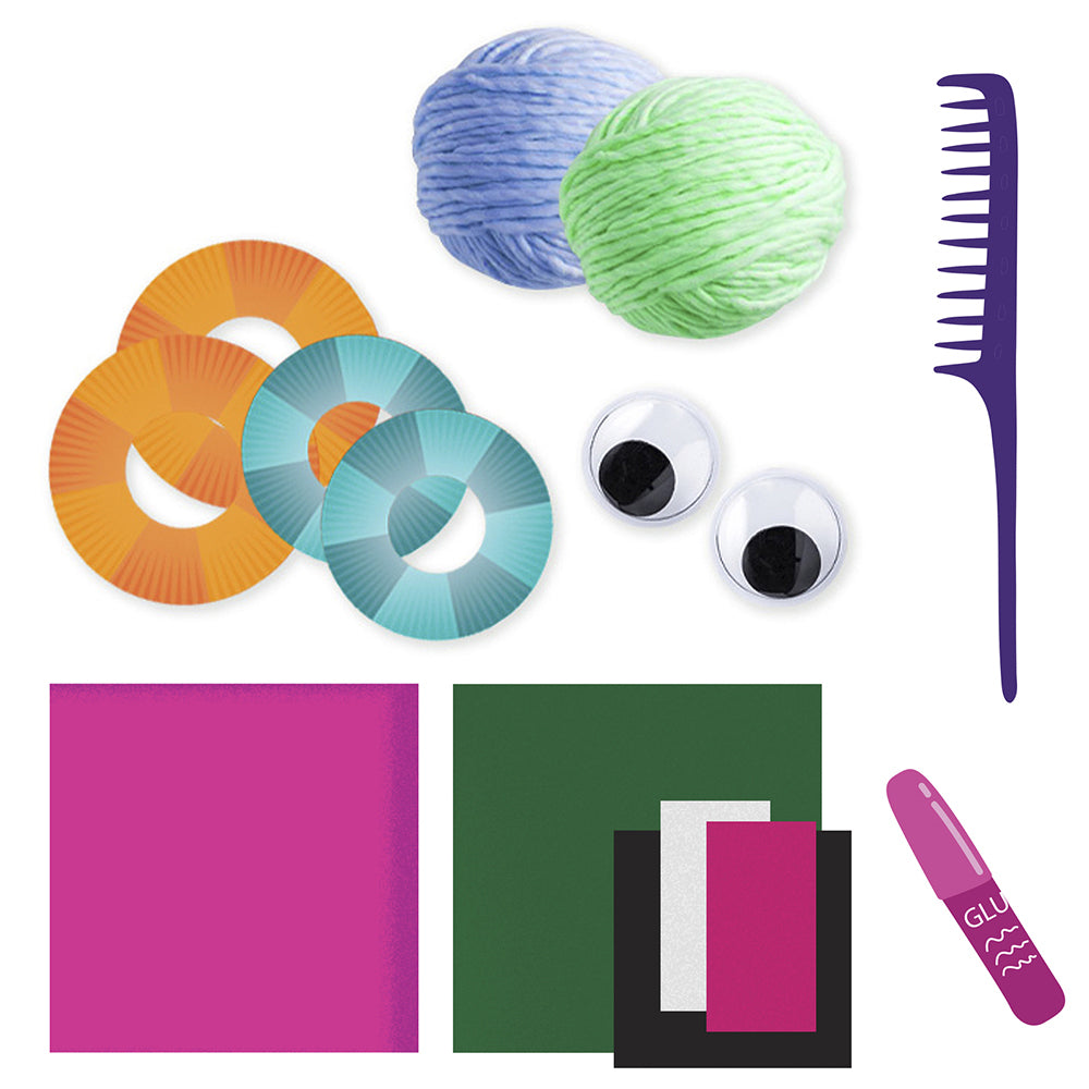 Zap! Extra Pom-Pom Friends Art And Craft Activity Kit 8y+