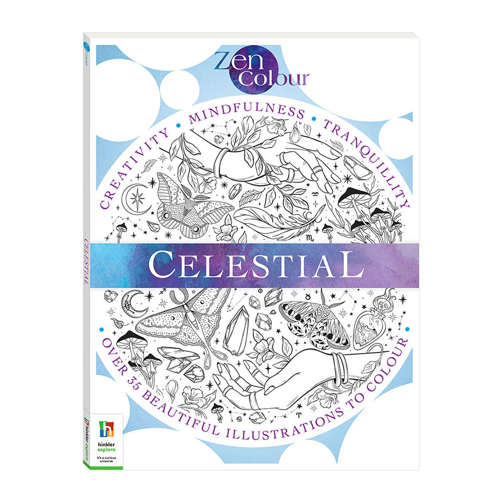 Art Maker Zen Colour Celestial Adults Colouring Activity Book