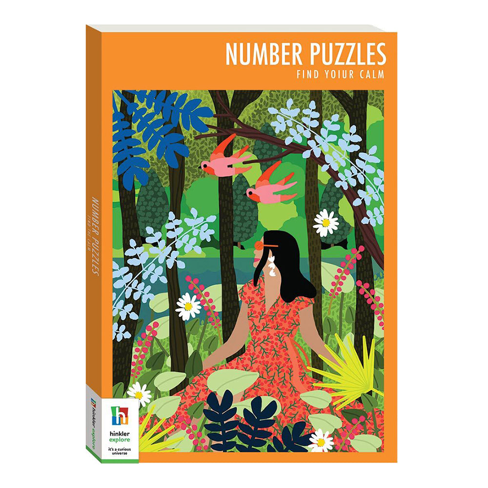 Elevate Find the Calm: Number Adult Puzzles Activity Book