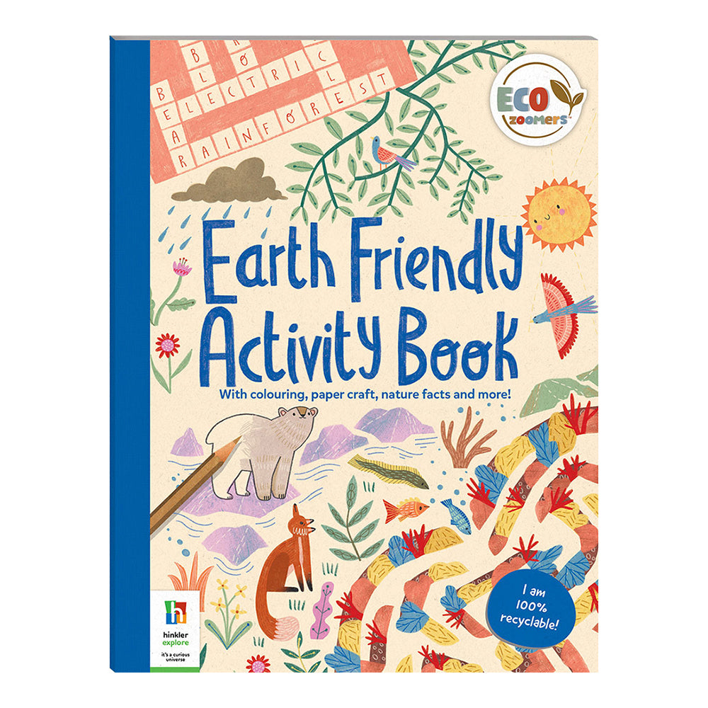 Building Blocks Eco Zoomers Earth Friendly Kids Activity Book 5y+