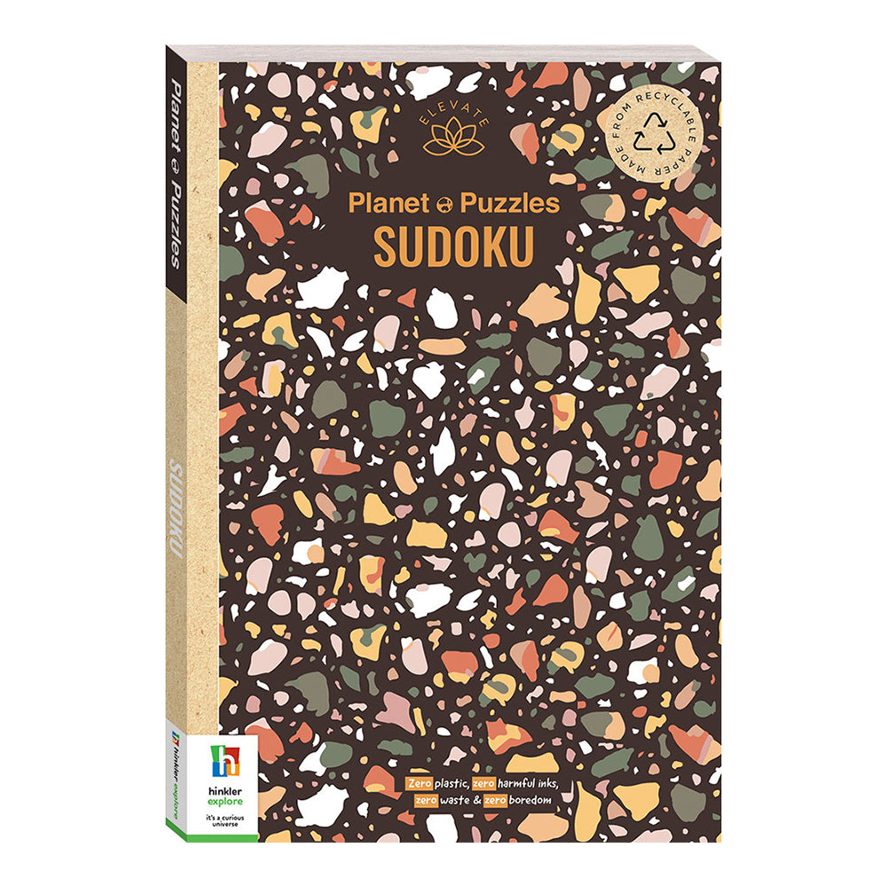 Elevate Planet Puzzles: Sudoku Adult Puzzle Activity Book