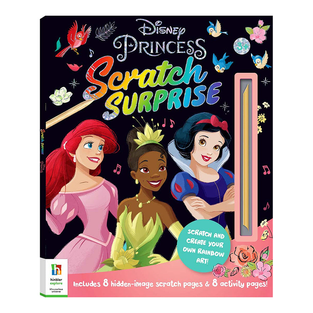 Kaleidoscope Scratch Surprise Disney Princess Activity Book 3y+