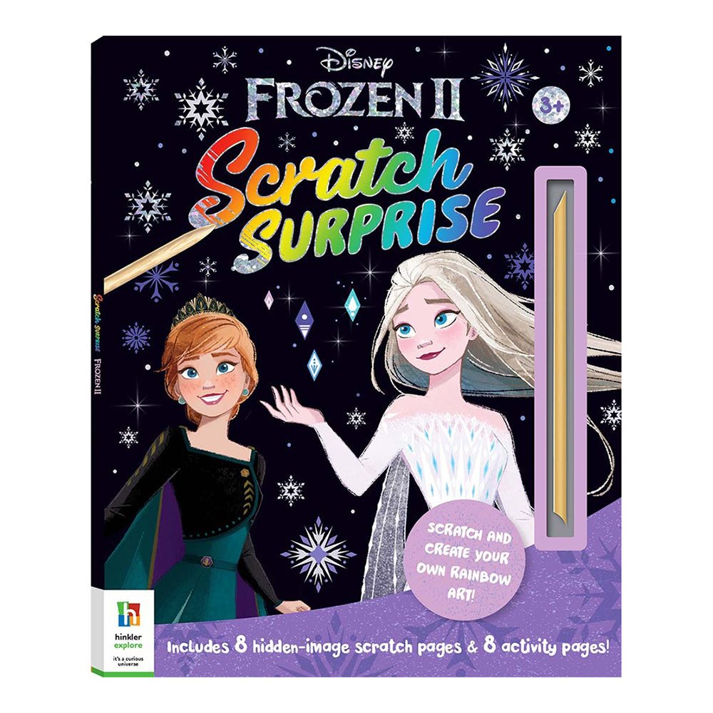 Scratch Surprise Disney Frozen 2 Activity Pages Kids/Children Book 3-5y