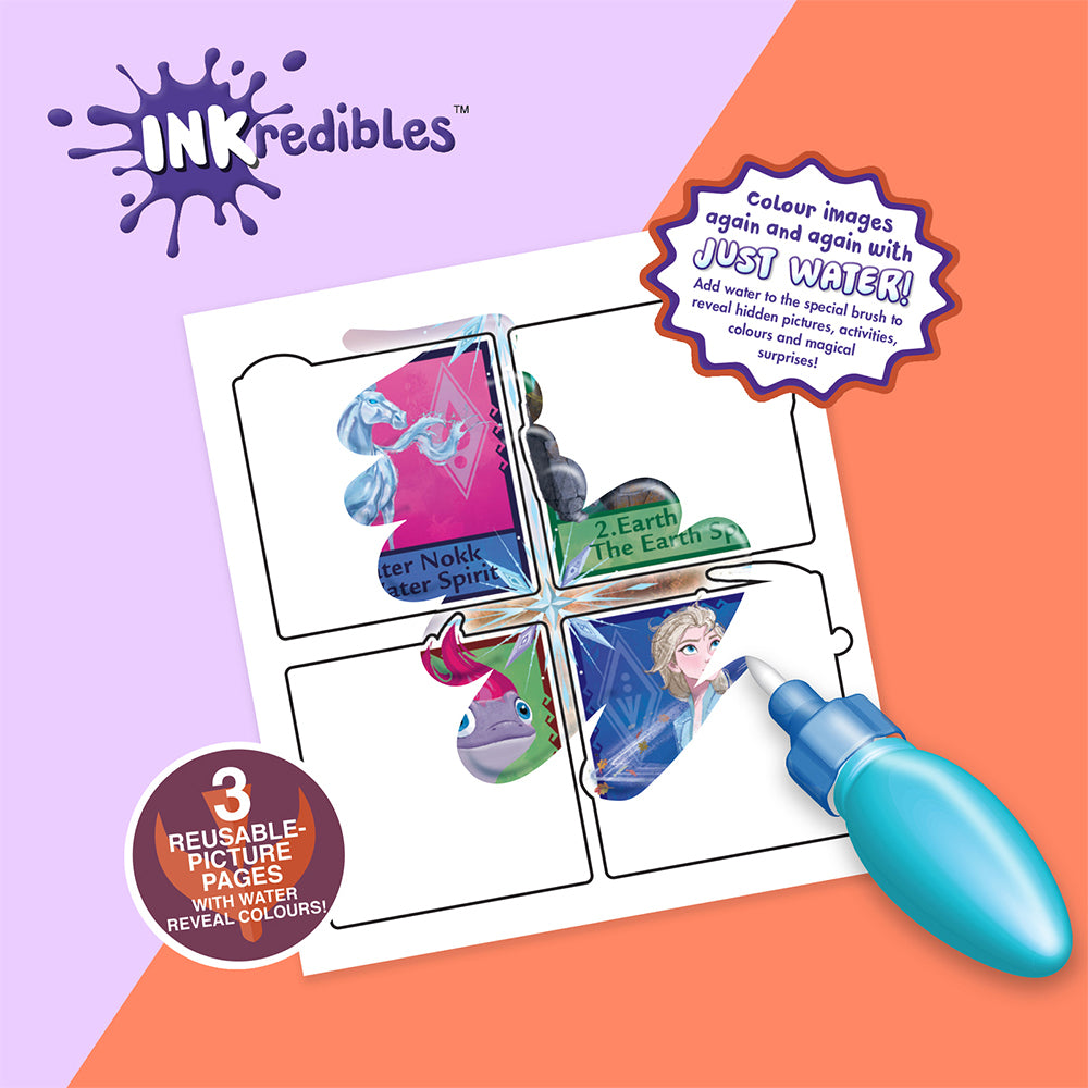Inkredibles Frozen 2 Water Wonder Colouring Activity Kit 3y+