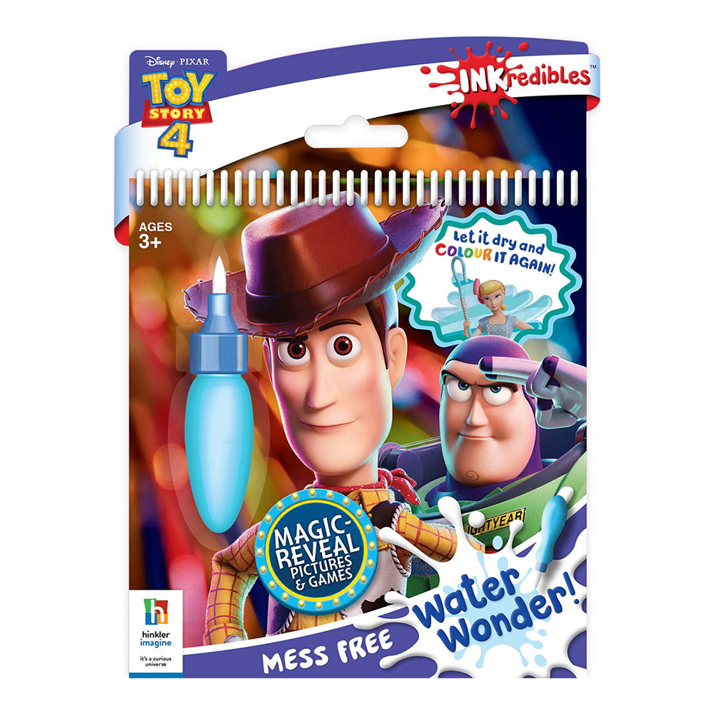 Inkredibles Toy Story 4 Water Wonder Colouring Activity Kit 3y+