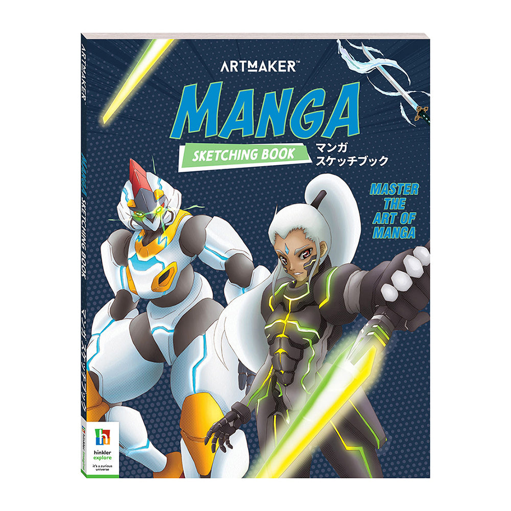 Art Maker Manga Sketching Book Adult Activity Book