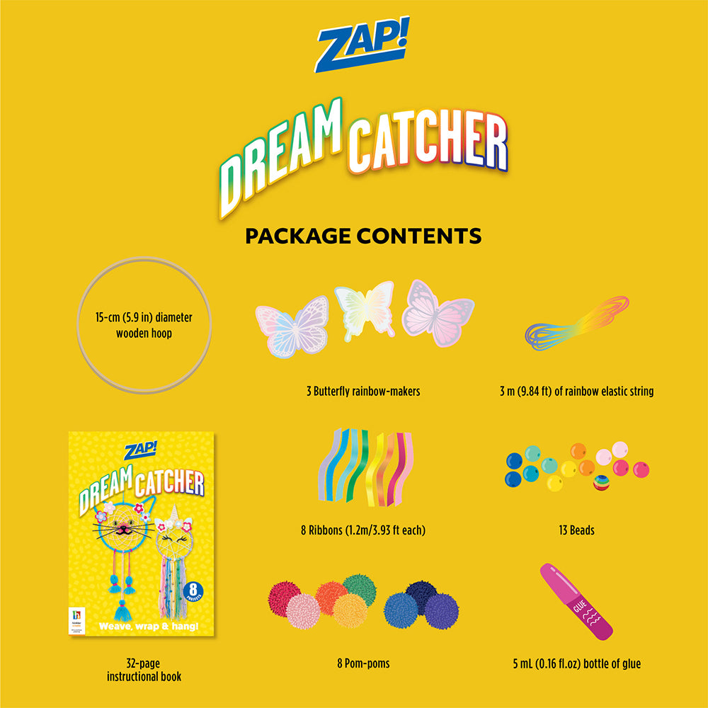 Zap! Extra DIY Dreamcatcher Art And Craft Activity Kit 8y+