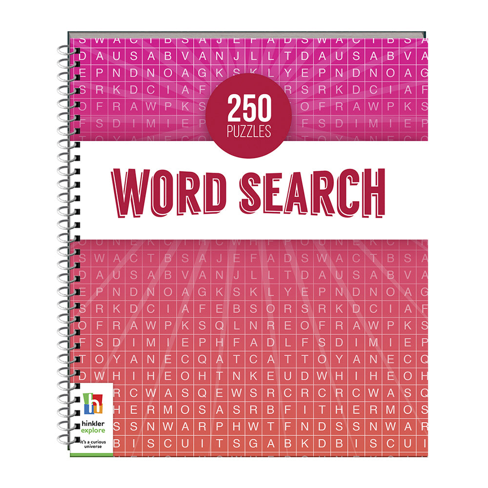 Solve It! 250 Puzzles Word Search Adults Puzzle Book