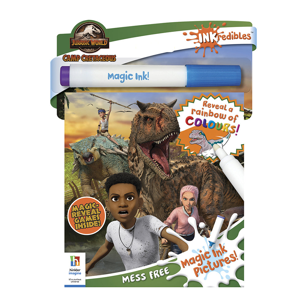 Inkredibles Jurassic World Camp Cretaceous Magic Ink Activity Kit 3y+