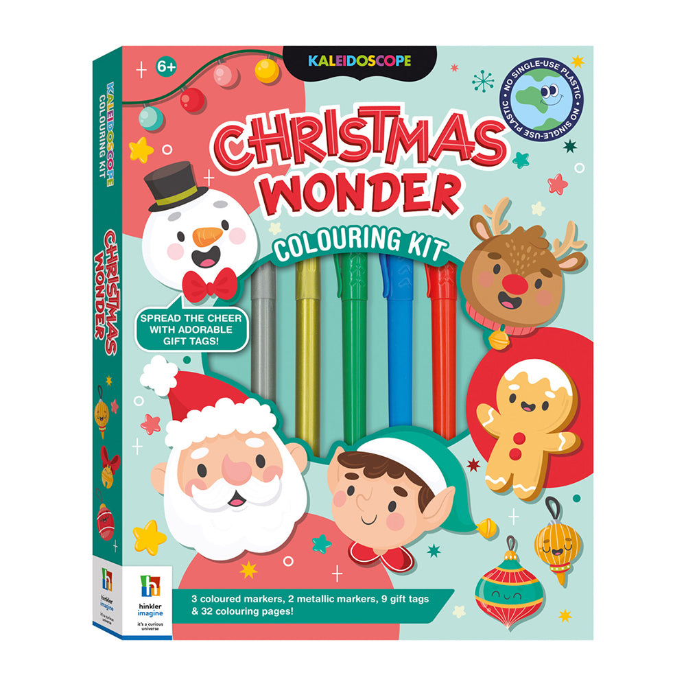Kaleidoscope Christmas Wonder Colouring Kit Kids 6-8y