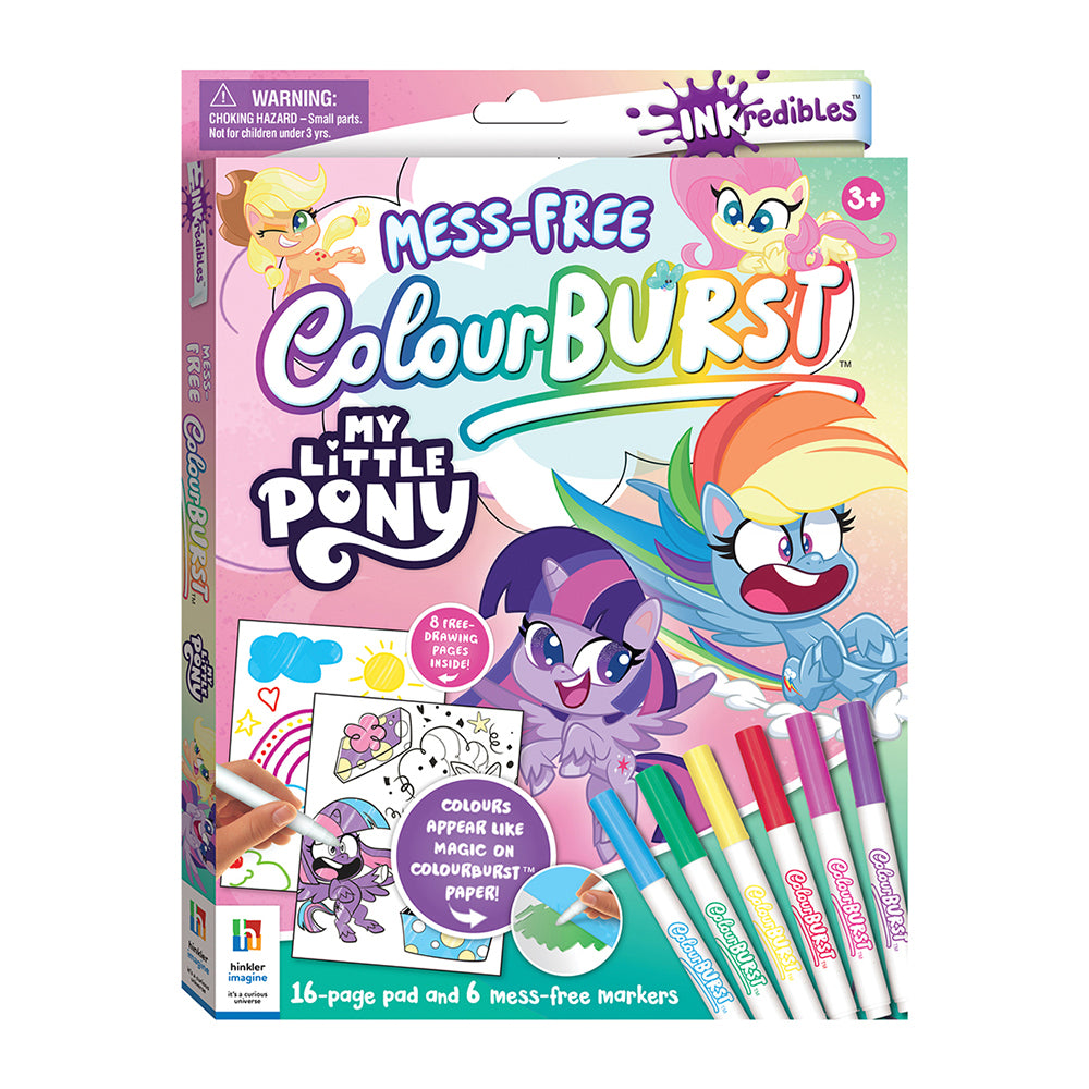 Inkredibles Colour Burst My Little Pony Colouring Activity Kit 3y+