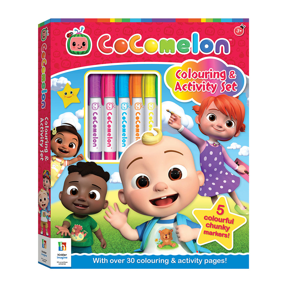 Kaleidoscope Colouring Kit CoComelon Colouring Activity Kit 6y+