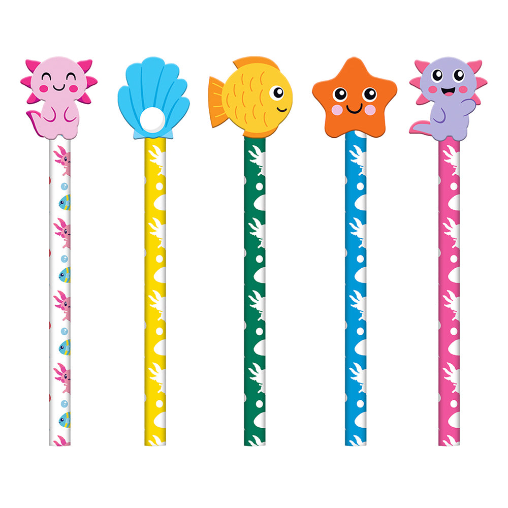 Kaleidoscope Adorable Axolotls Colouring & Activity Set Kids 3y+