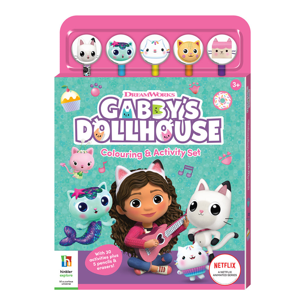 Kaleidoscope Gabby's Dollhouse Colouring & Activity Set Kids 3y+