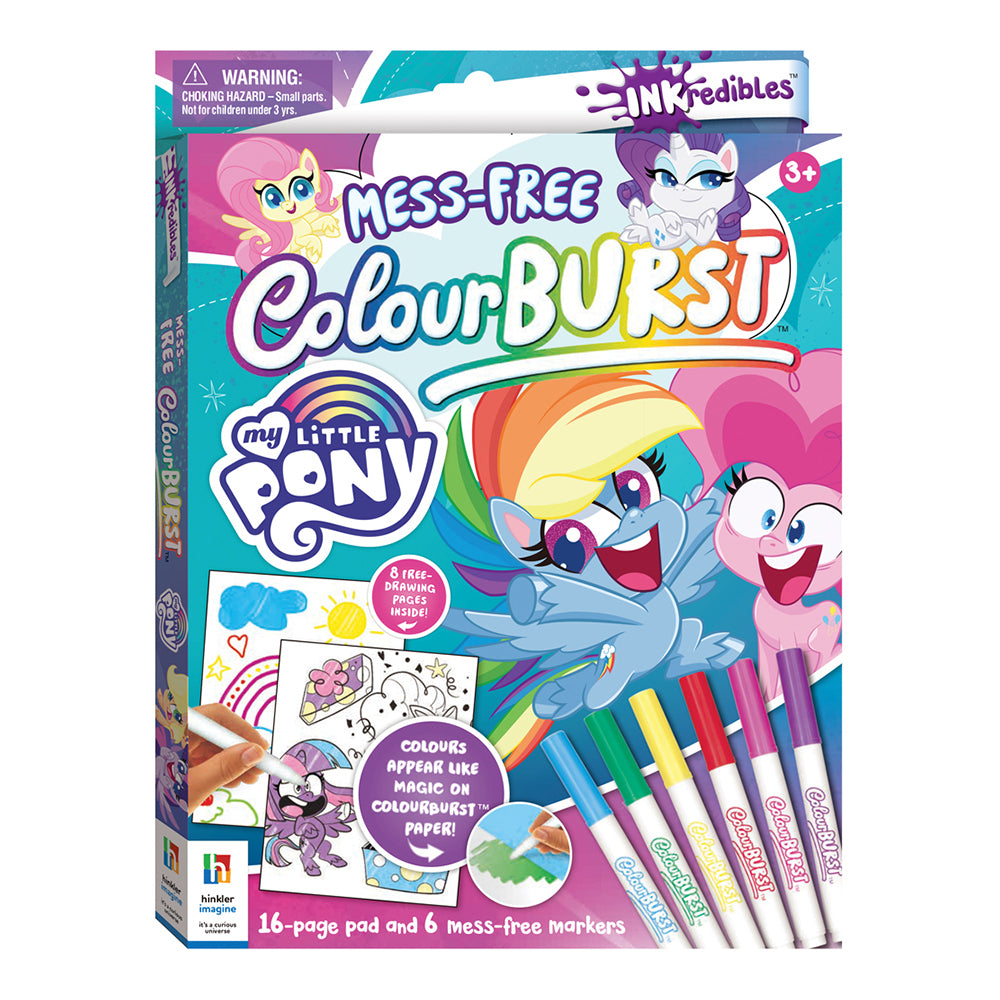 Inkredibles Colour Burst My Little Pony Activity Colouring Book