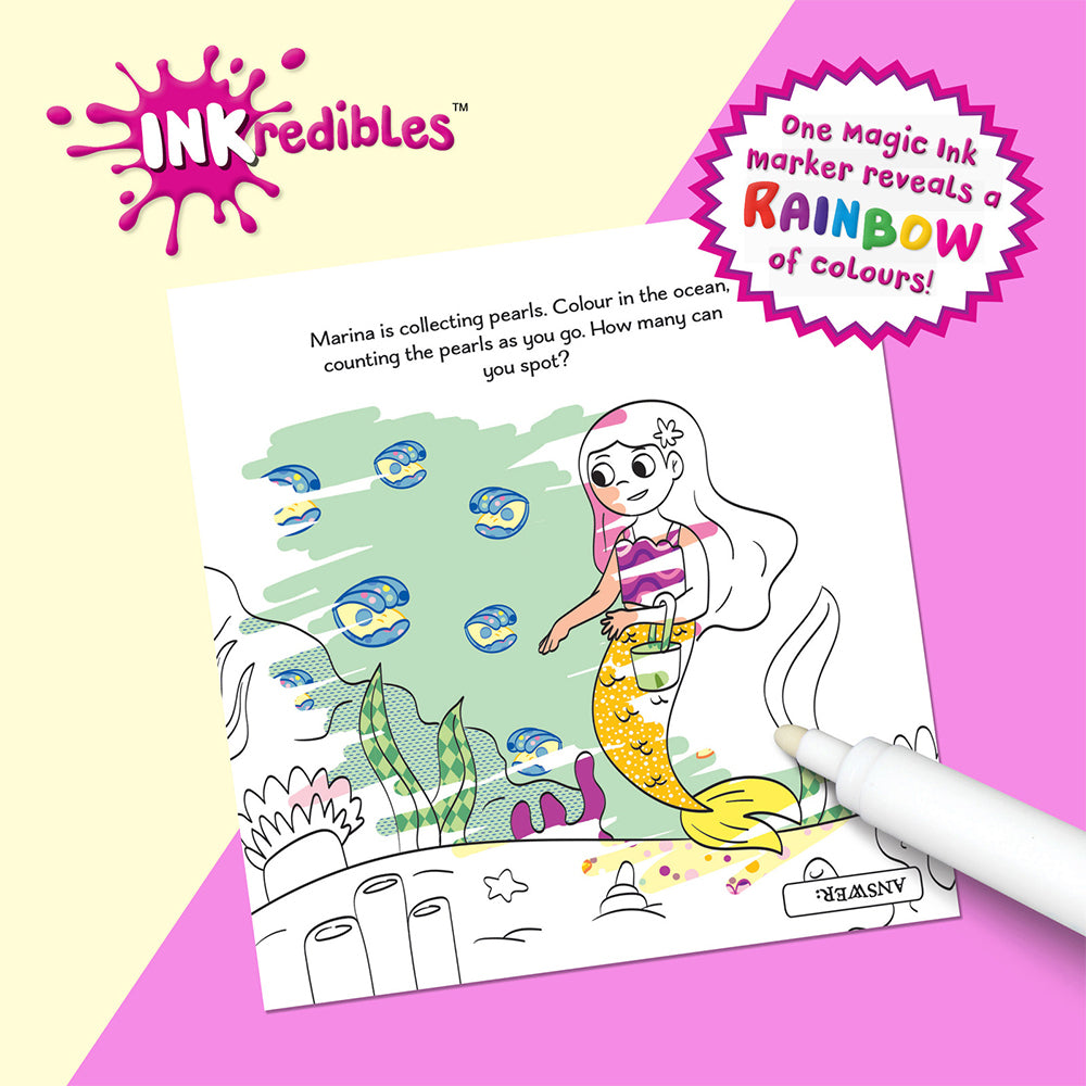 Inkredibles Magic Ink Pictures Mermaid Magic Activity Kit 3y+
