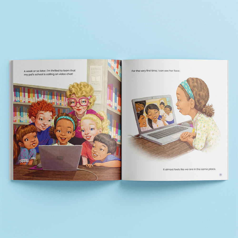 Bonney Press Girls Like Us Childrens/Girls Story And Journal Book 6y+