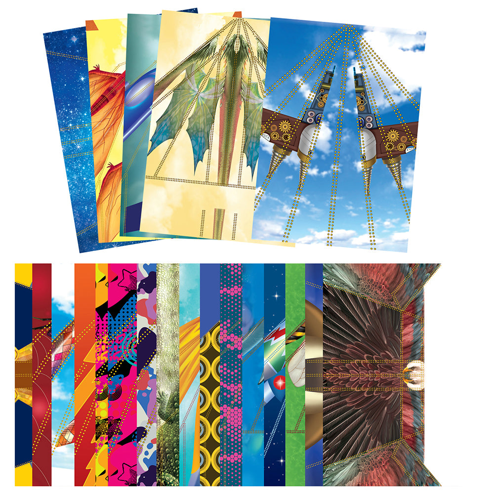 Zap! Extra01 Paper Planes Craft Art Activity Kit 8y+