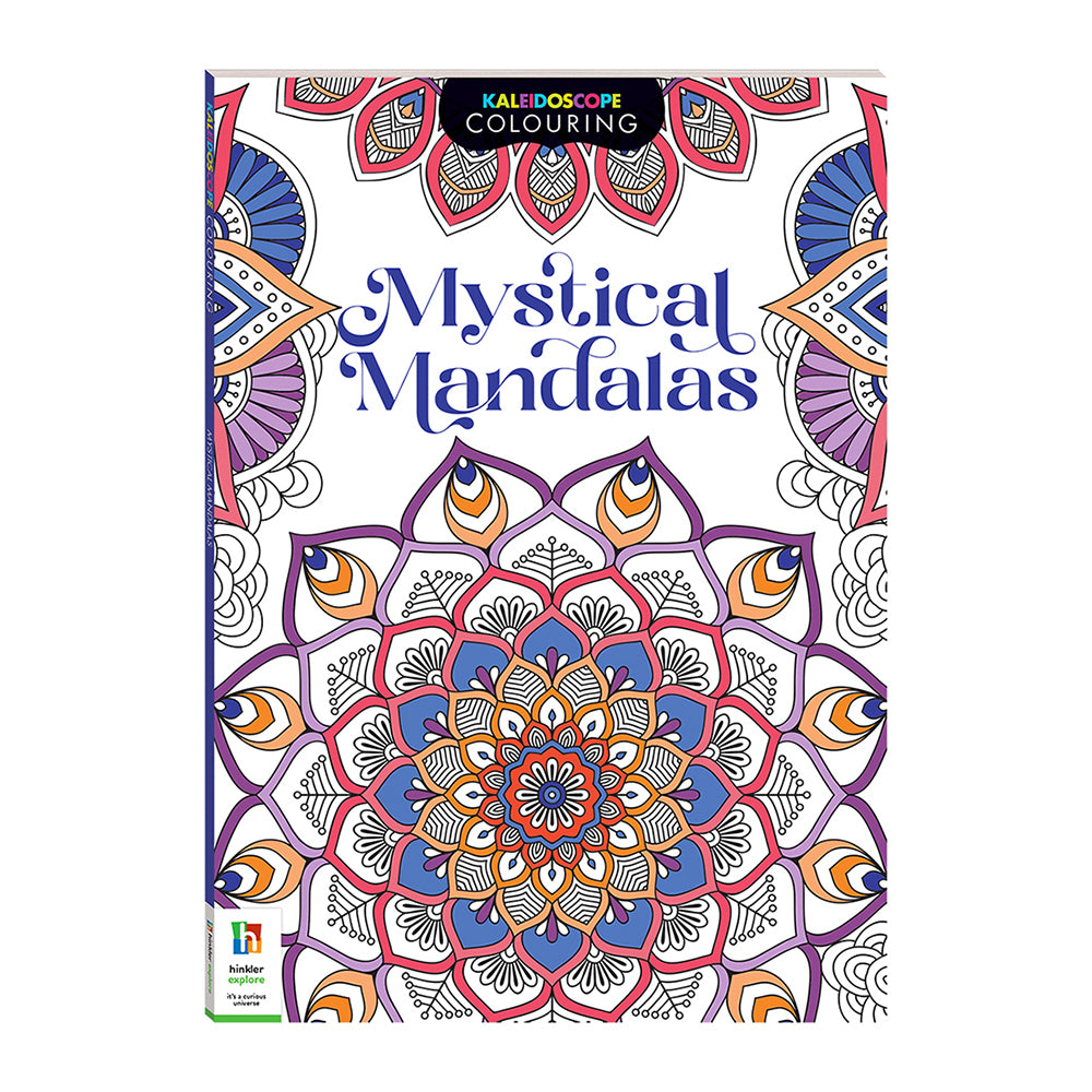 Kaleidoscope Colouring Mystical Mandalas Adult Colouring Book
