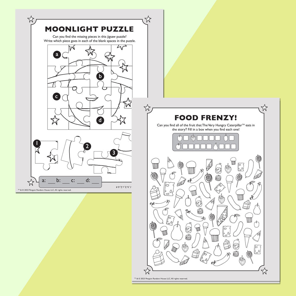 Puzzlebilities Scratch Surprise The Very Hungry Caterpillar Book 3y+