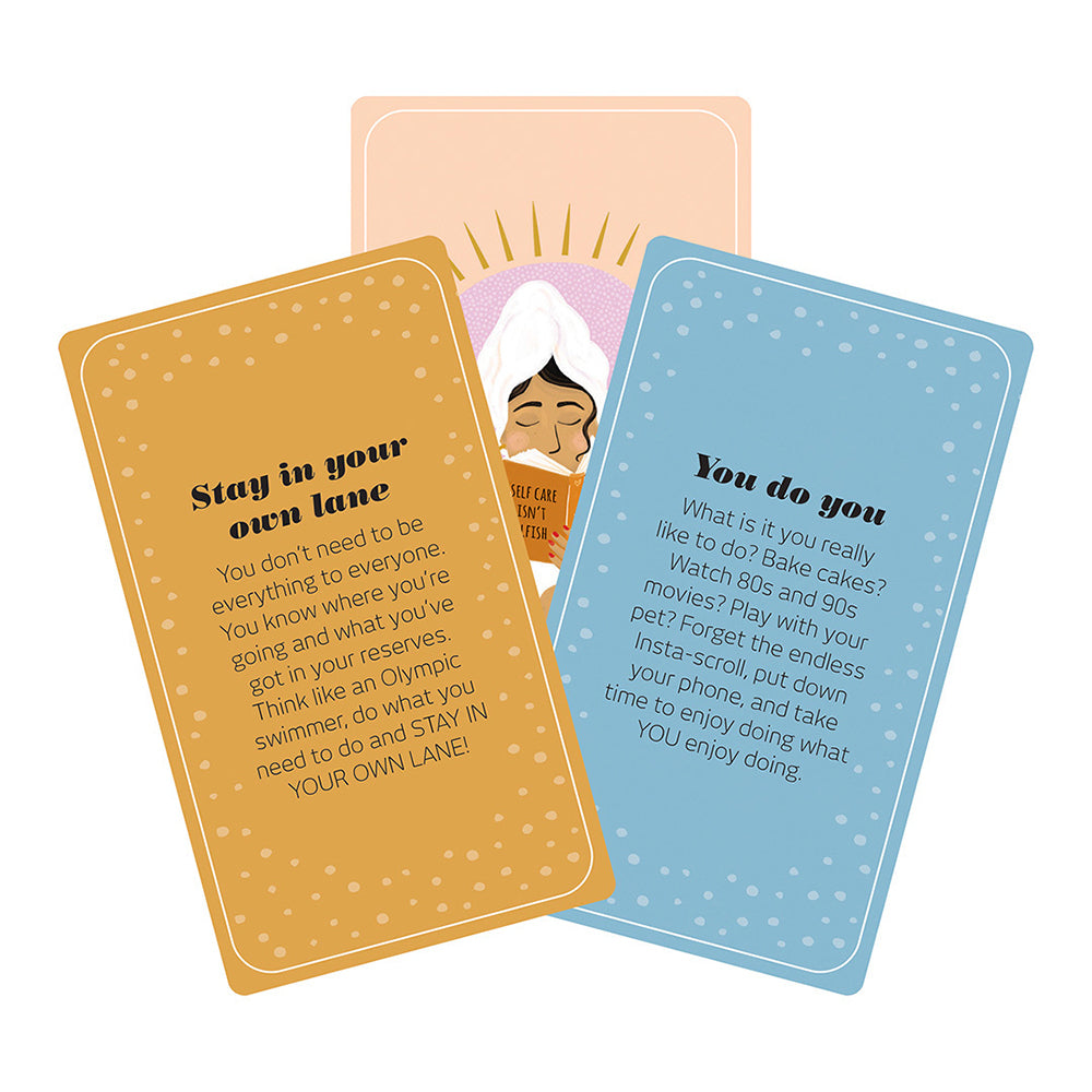 Elevate Self-Care Cards Wellness Cards And Book Kit