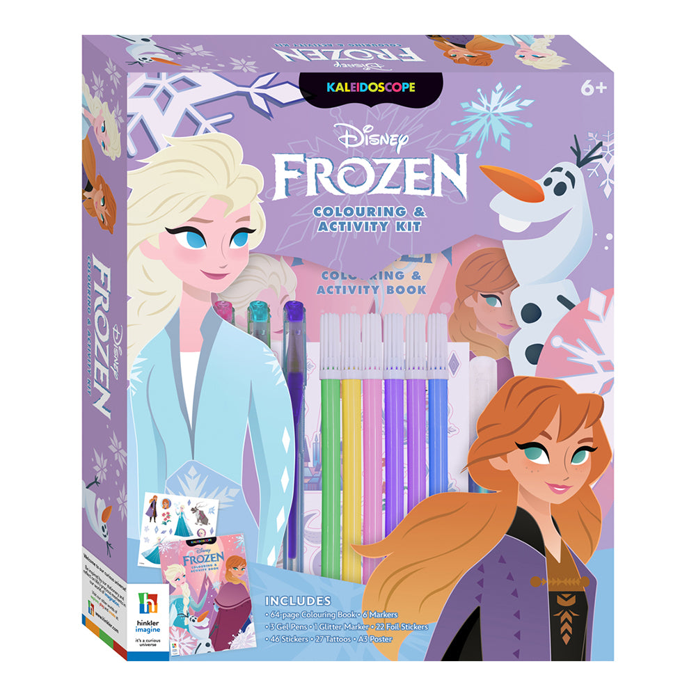 Kaleidoscope Super Frozen Colouring & Activity Kit Kids/Children Book