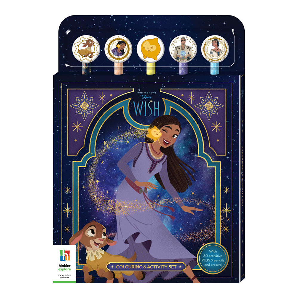Kaleidoscope Disney Wish Colouring & Activity Set Kids 3y+