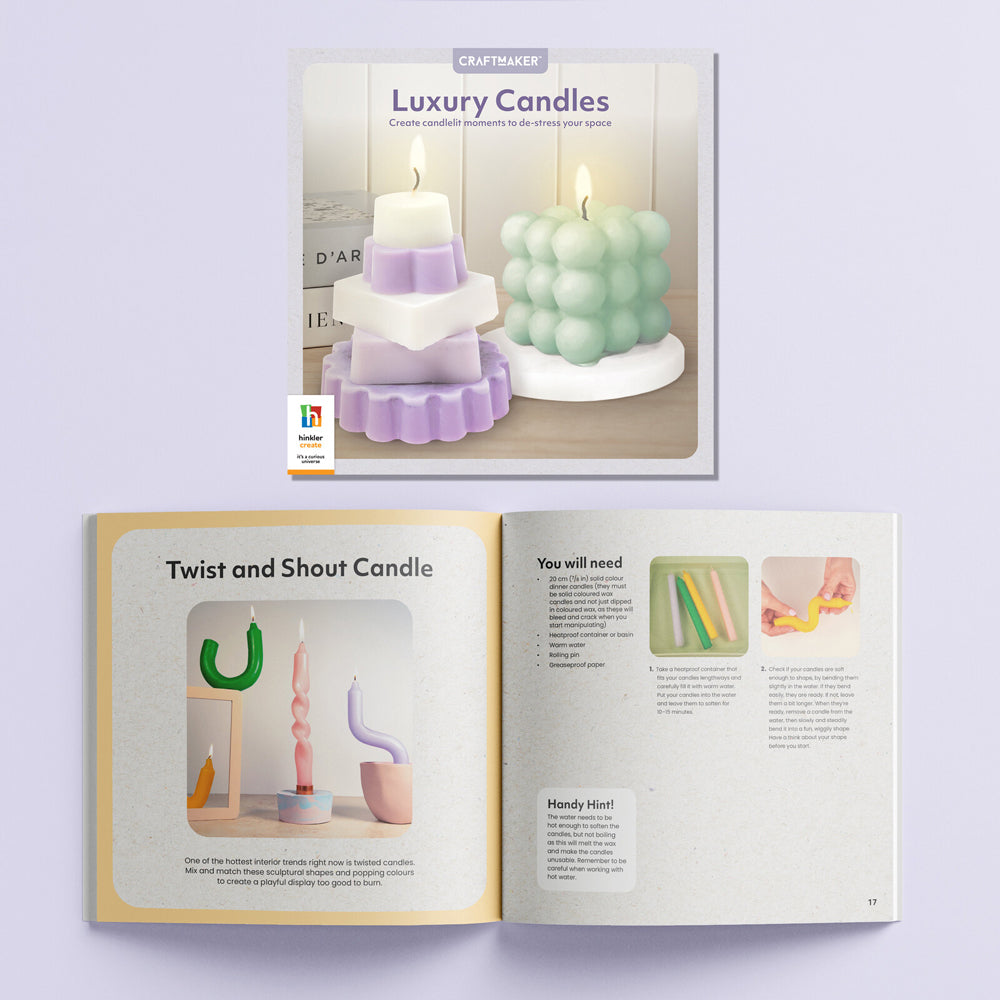 Craft Maker Luxury Candles Kit Kids Fun Activity Kit