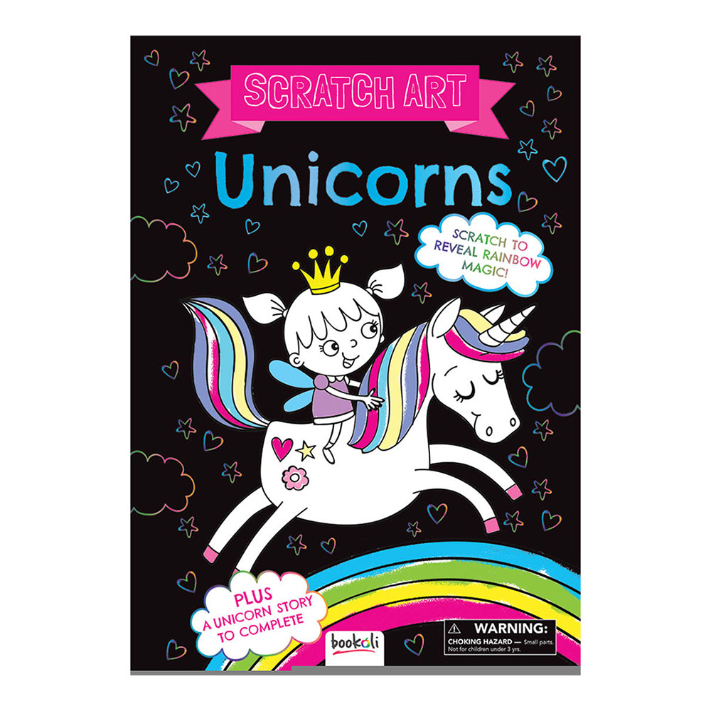 Bookoli Unicorns : Scratch Art And Craft Activity Set
