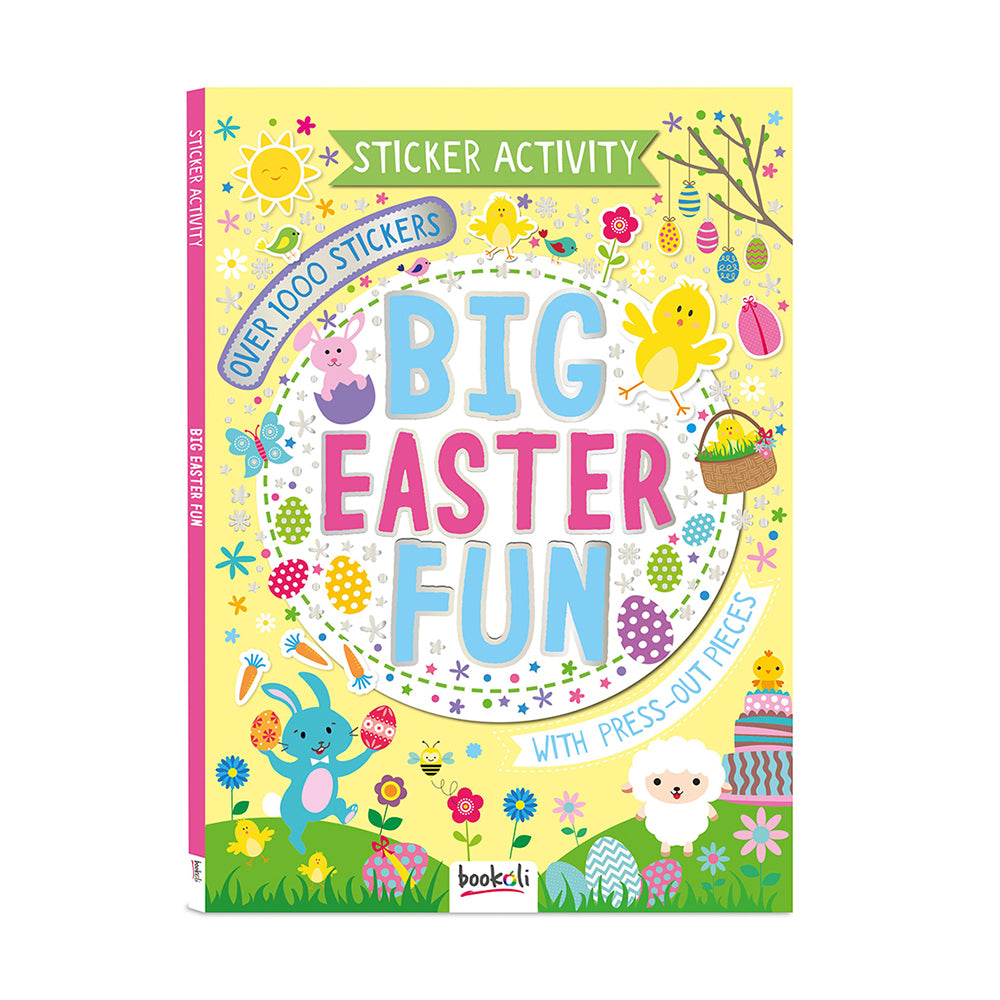 Bookoli CSA Giant Spring: Big Easter Fun Sticker & Activity Book