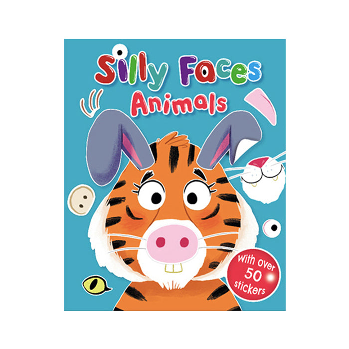 Bookoli Silly Faces Animals Kids Sticker Activity Book