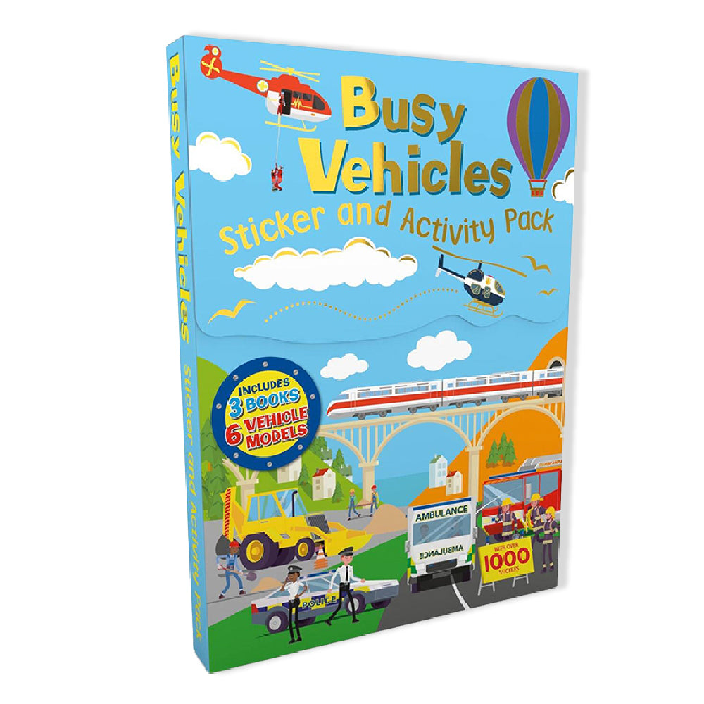 Bookoli Buy Vehicles Kids Sticker & Activity Book Pack