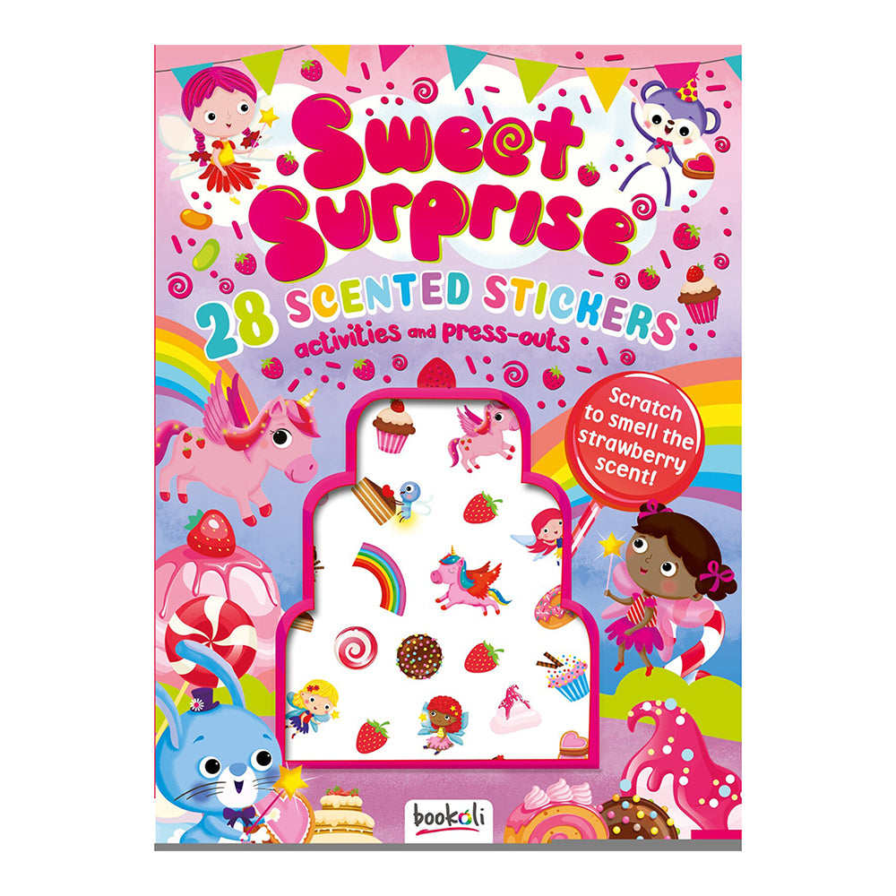 Bookoli Puffy Sticker Scented Surprise Kids Activity Book