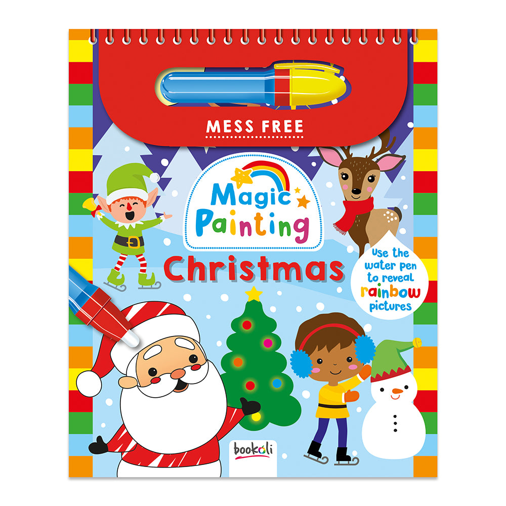 Bookoli Magic Painting Christmas Paint Art And Craft Book