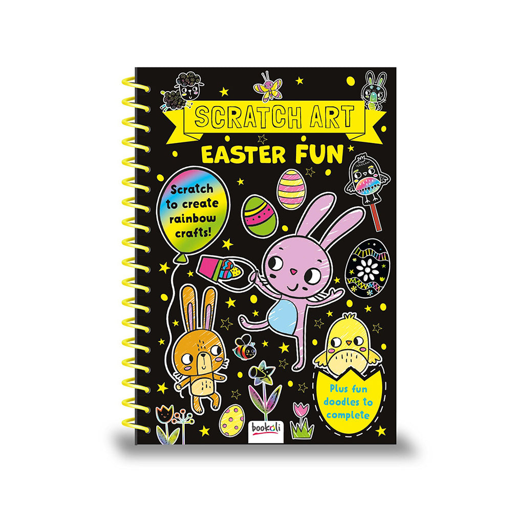 Bookoli Scratch Art: Easter Fun Art/Craft Activity Book 4y+