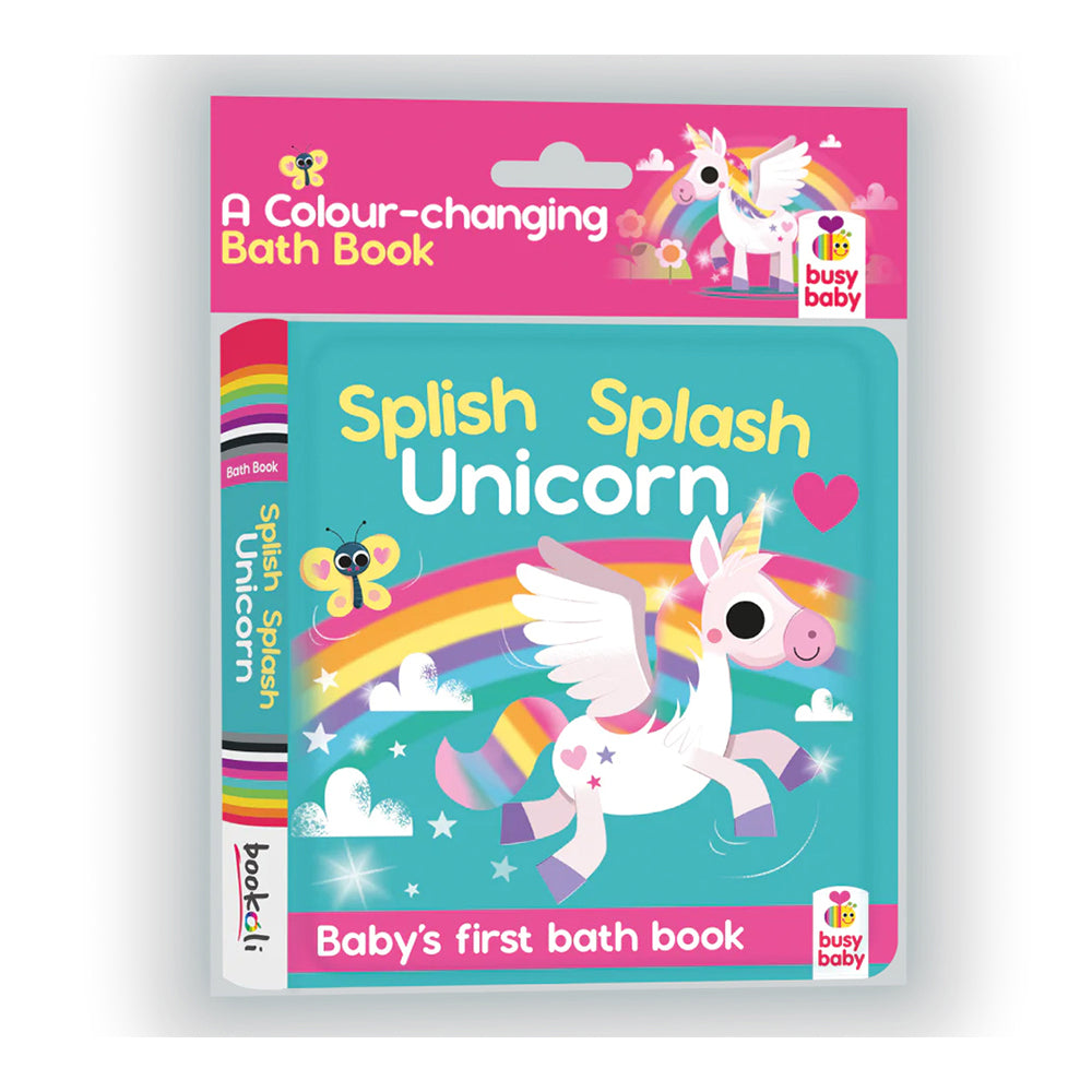 Bookoli Bath Book Colour Magic Unicorns Kids Activity